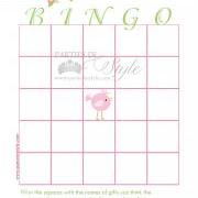 Baby Shower Game - Bingo - Printable DIY