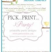 Baby Shower Game - Fun Facts About Babies Trivia - Printable DIY